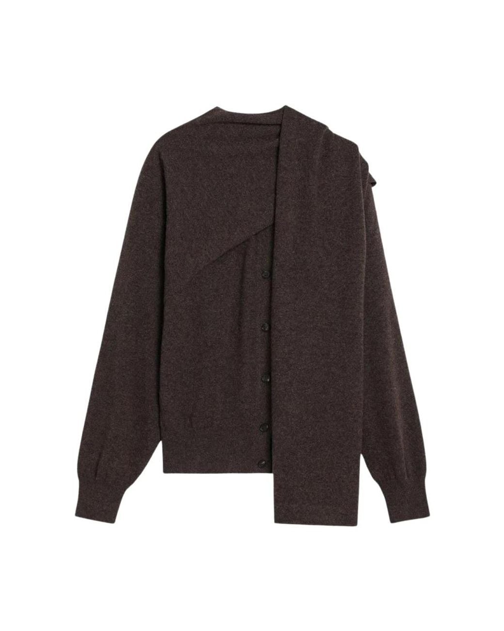 Ferragamo Brown Cashmere Knitwear