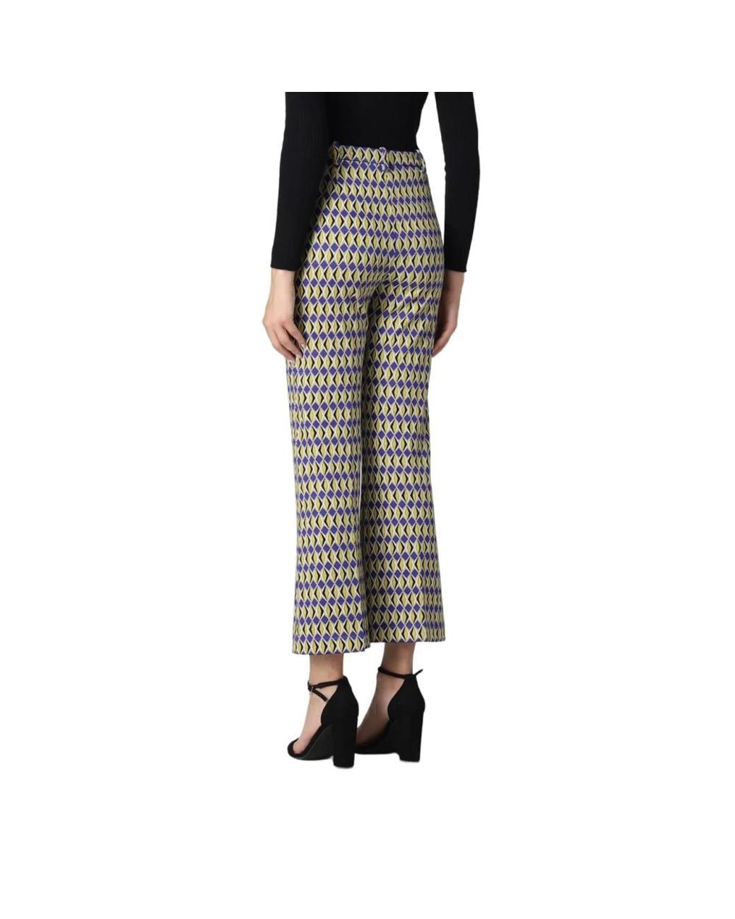 Pinko Black Wide Trousers