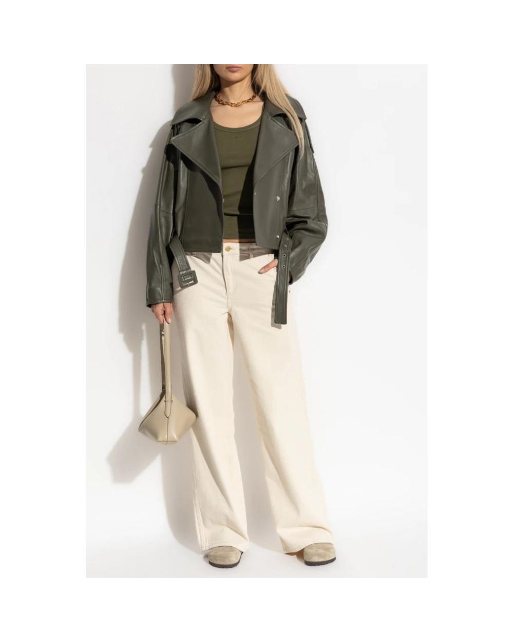 Leather Jackets IRO en coloris Green