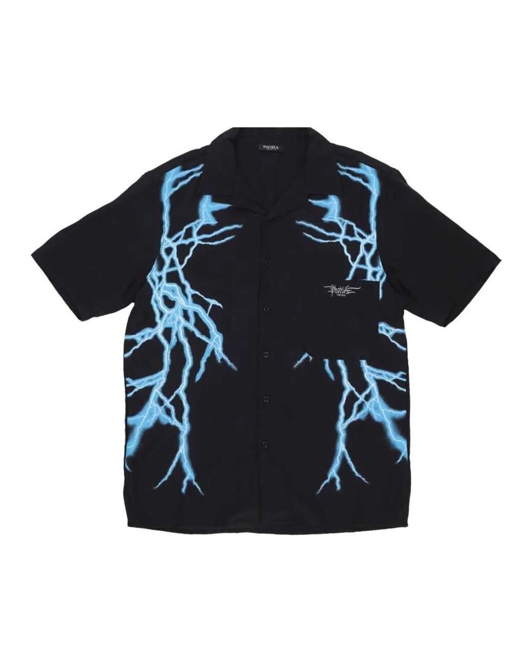 PHOBIA ARCHIVE Black Short Sleeve Shirts for men