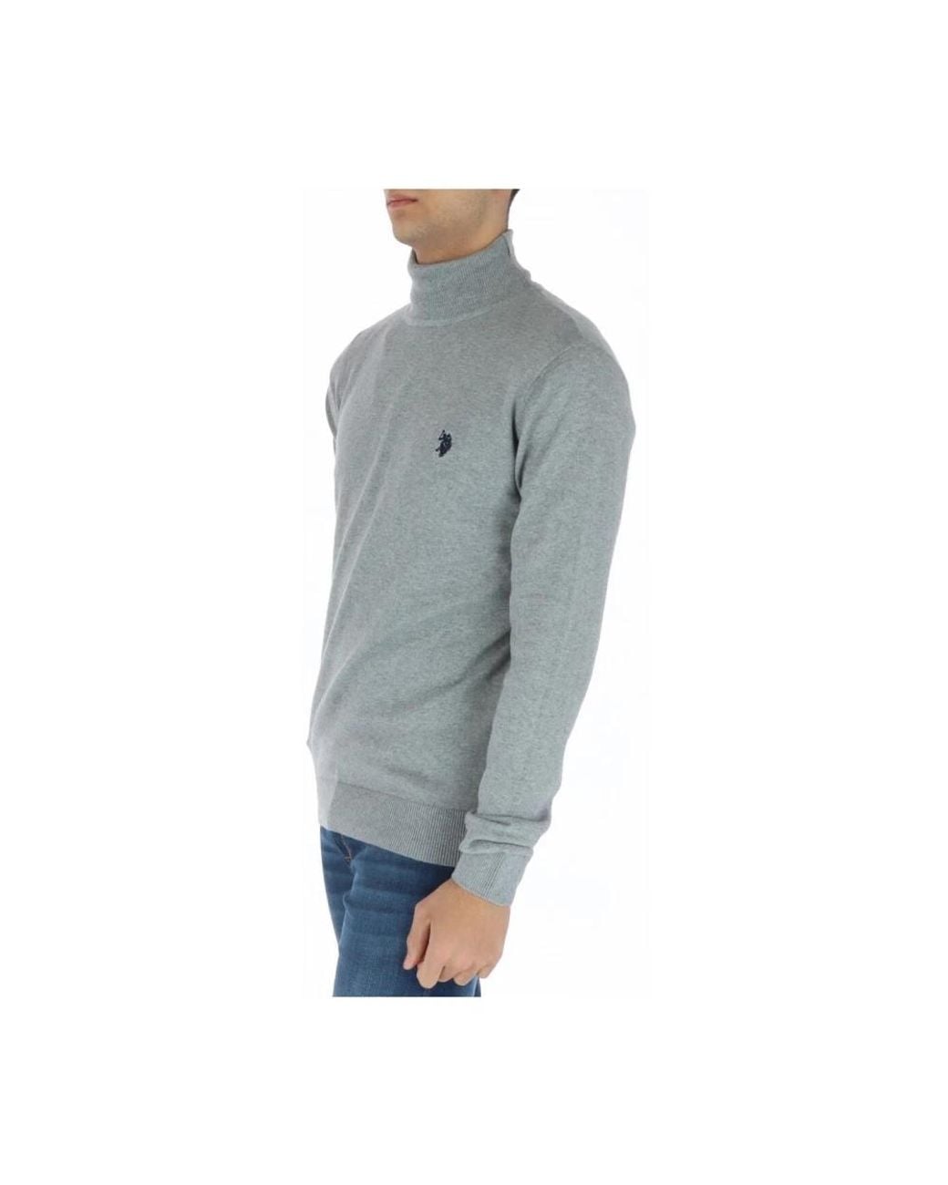 U.S. POLO ASSN. Gray Turtlenecks for men