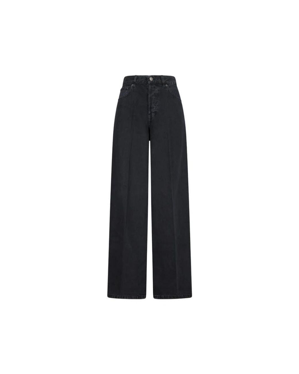 Haikure Black Wide Jeans