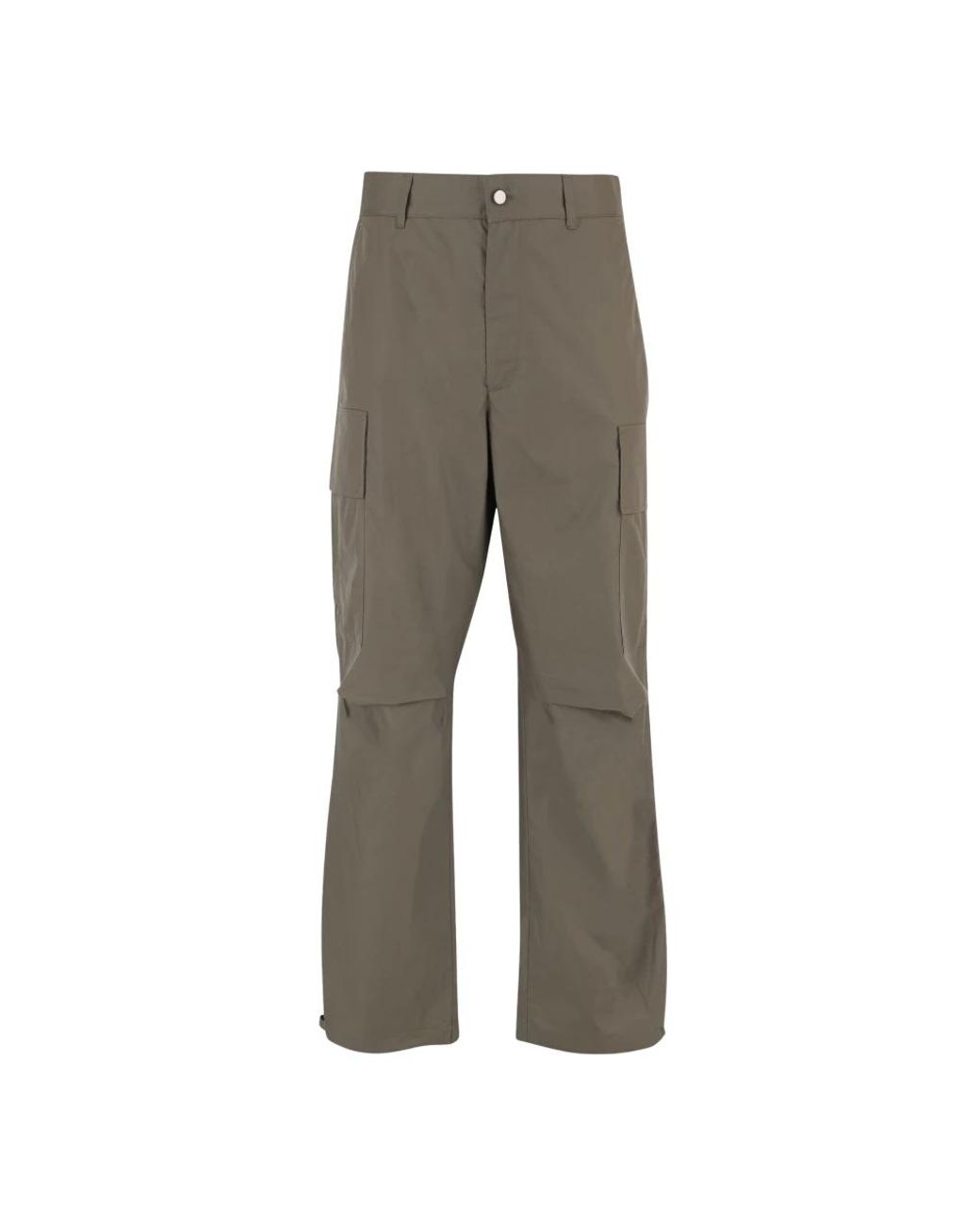 DARKPARK Gray Straight Trousers for men