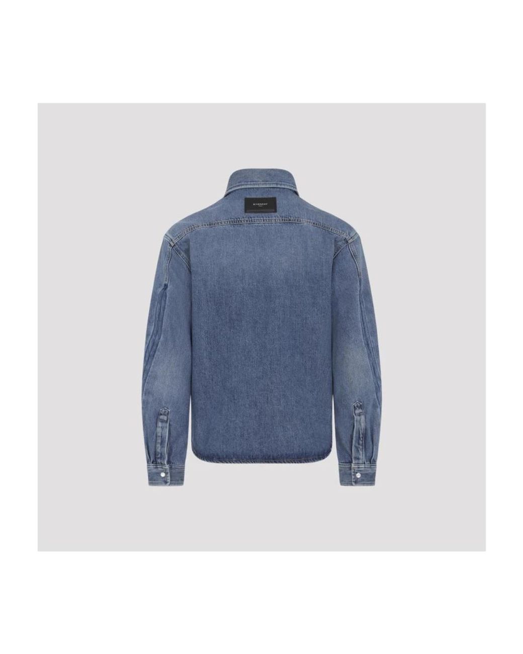 Denim Shirts Givenchy de hombre de color Blue