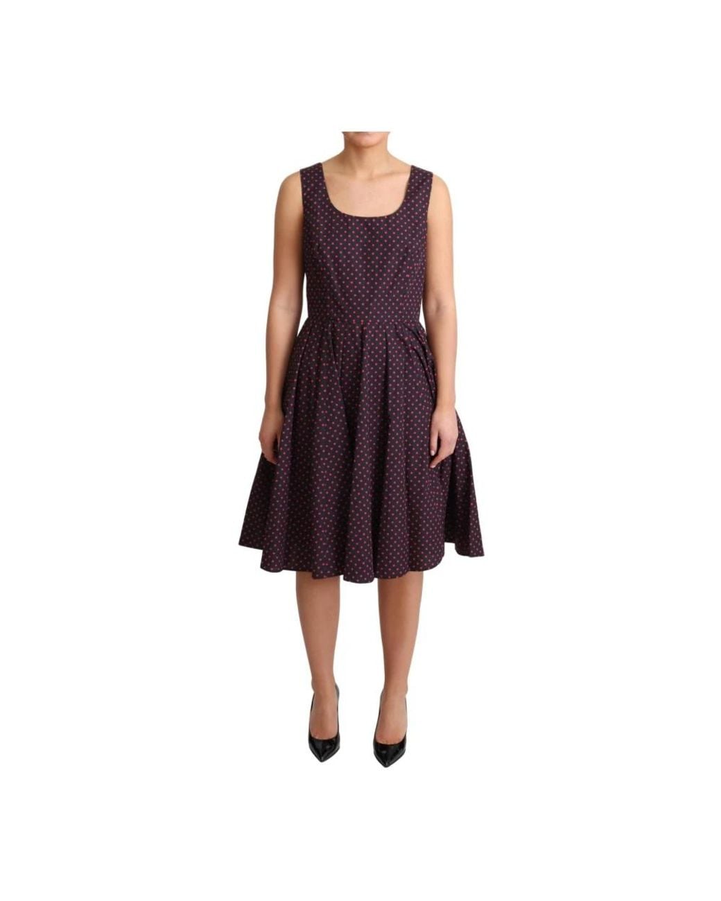 Dolce & Gabbana Purple Midi Dresses