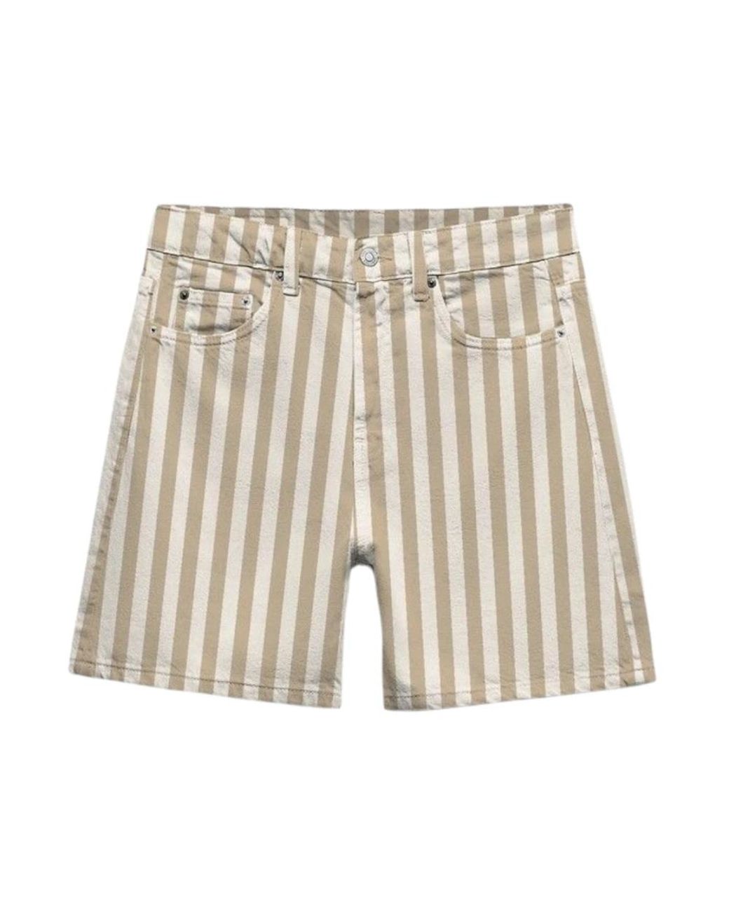 Mc2 Saint Barth Natural Casual Shorts