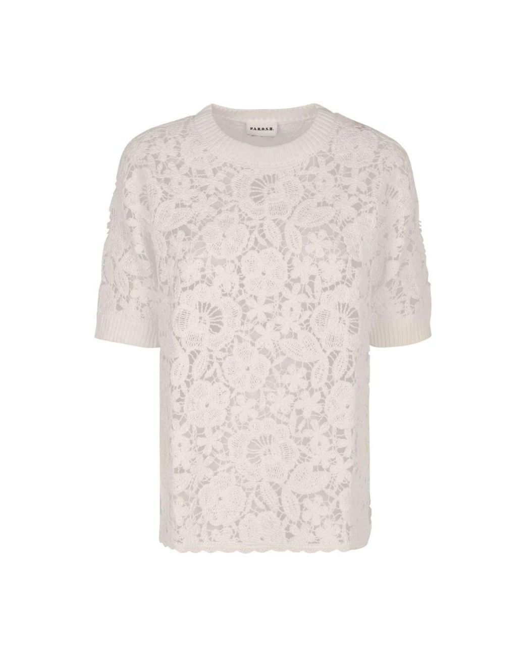 P.A.R.O.S.H. White T-Shirts