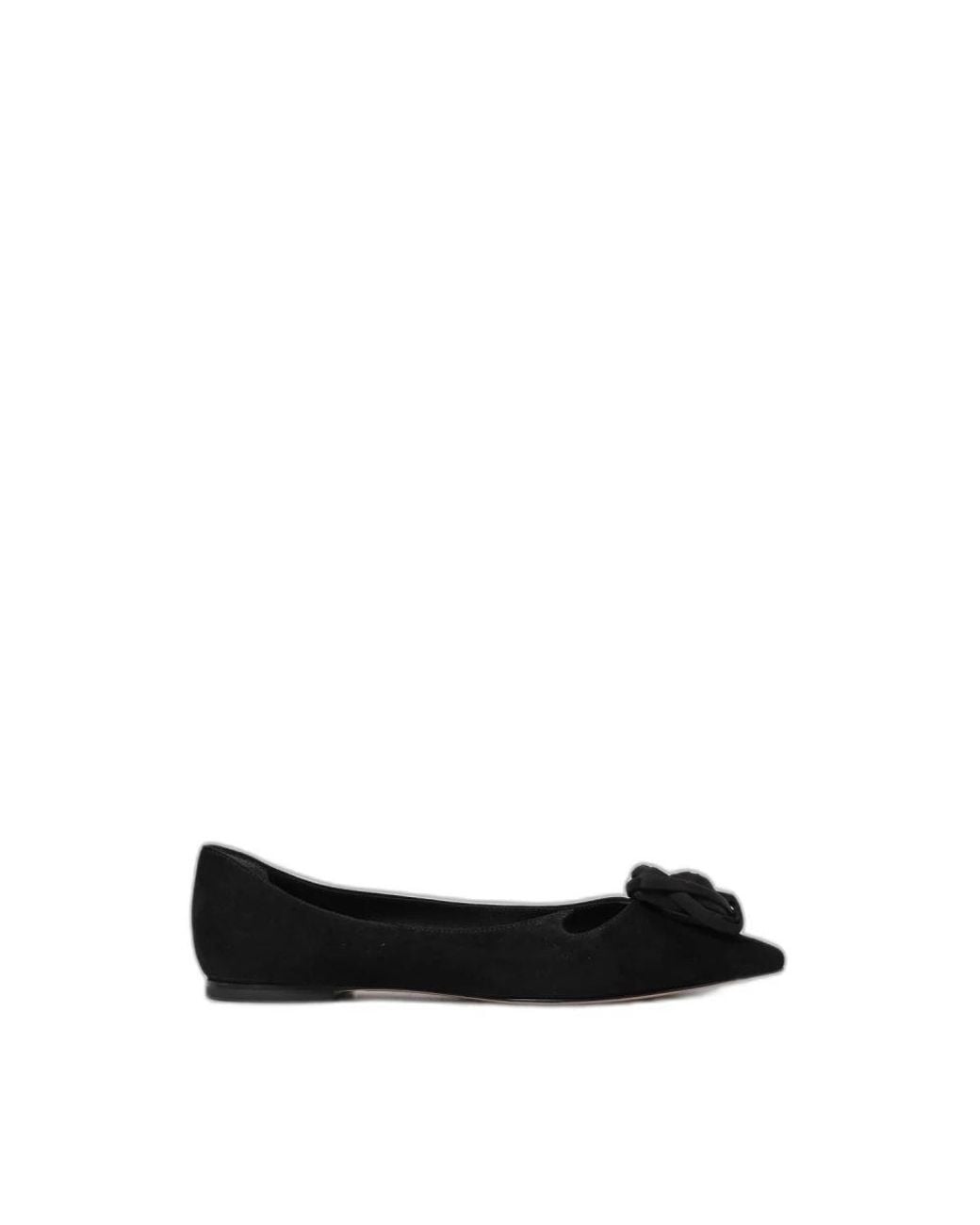 Roger Vivier Schoenen ,Zwart ,Leer Rose Vivier Ballerina in het Black