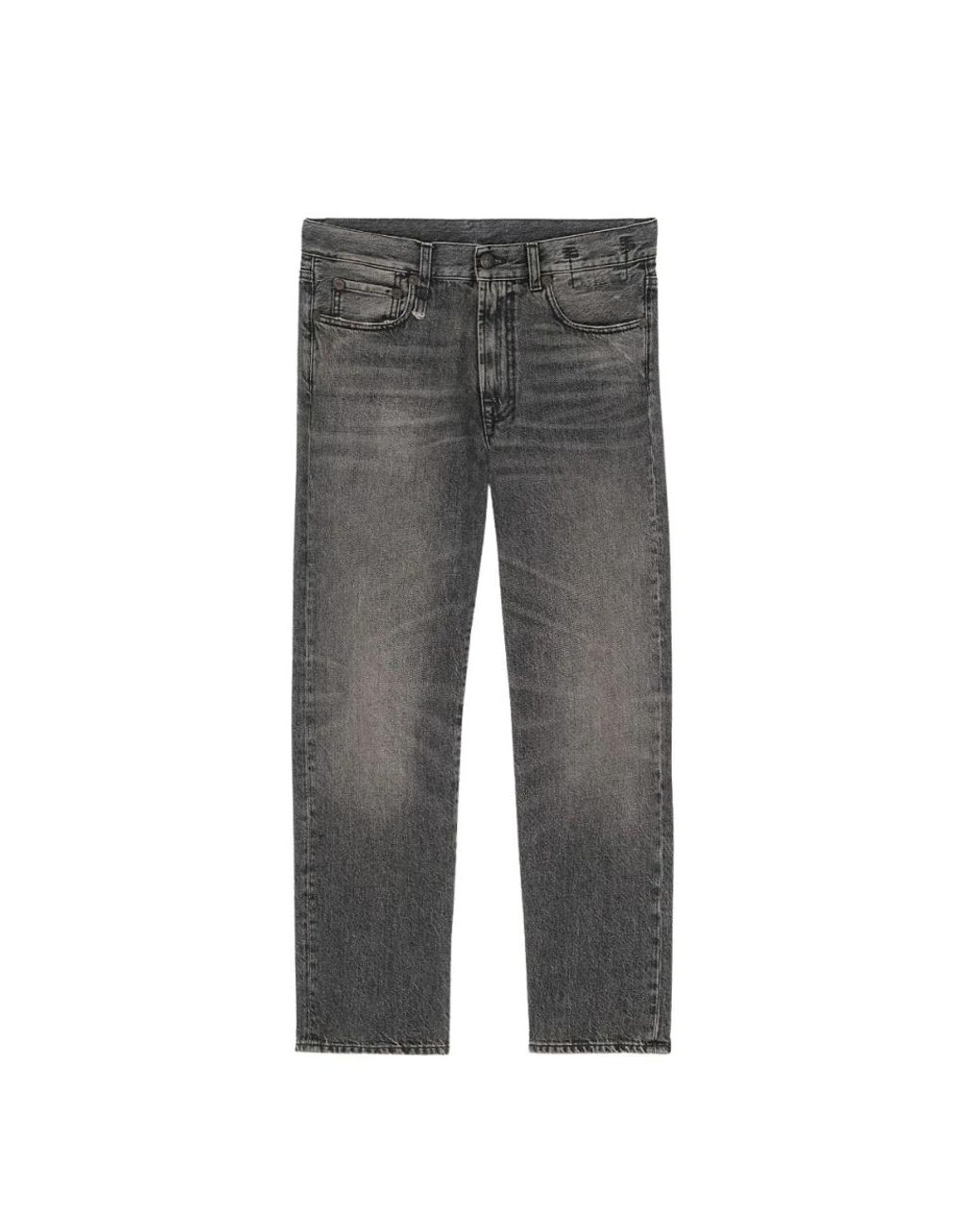R13 Gray Loose-Fit Jeans