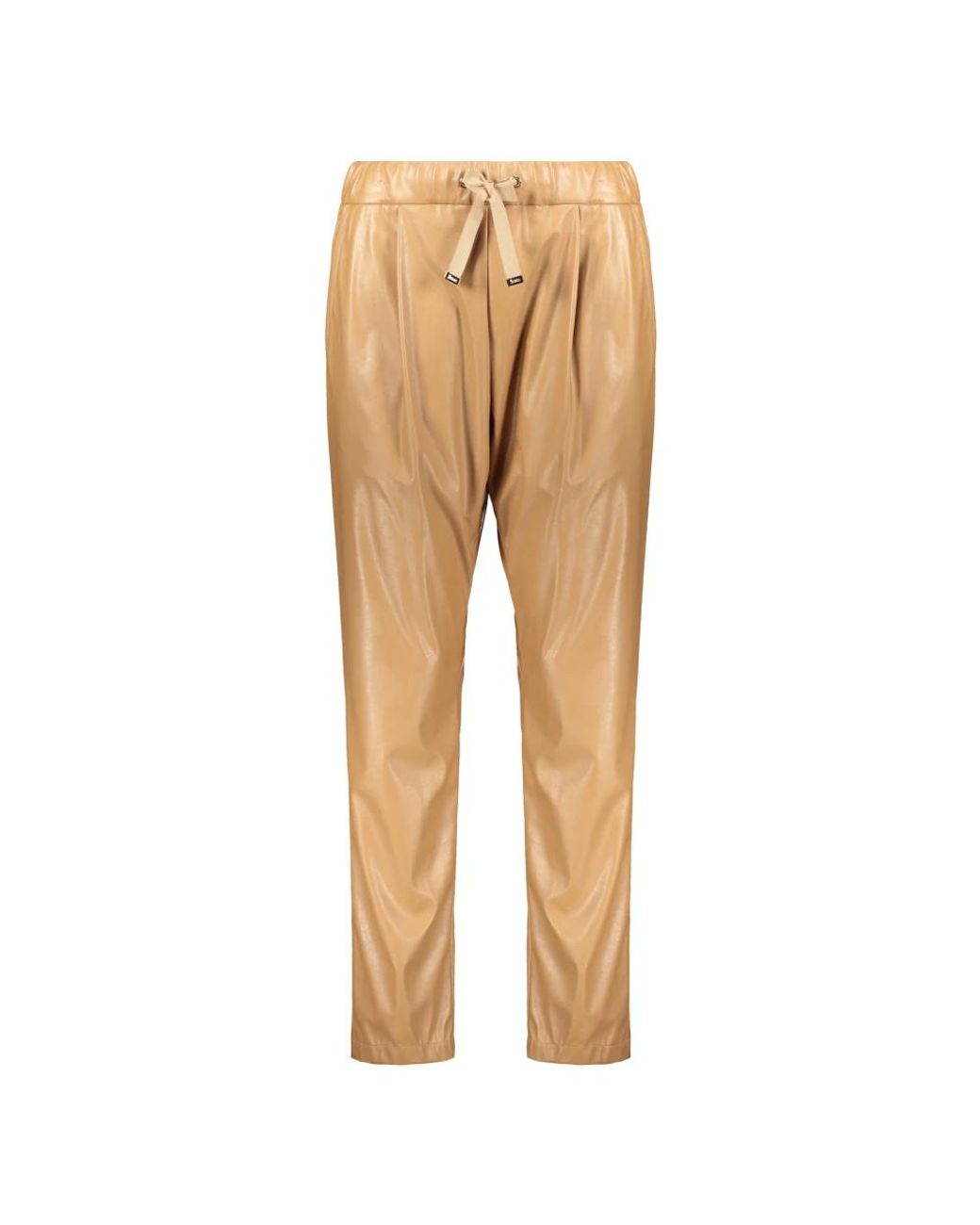Herno Broeken ,Katoen Rechte Broek in het Natural
