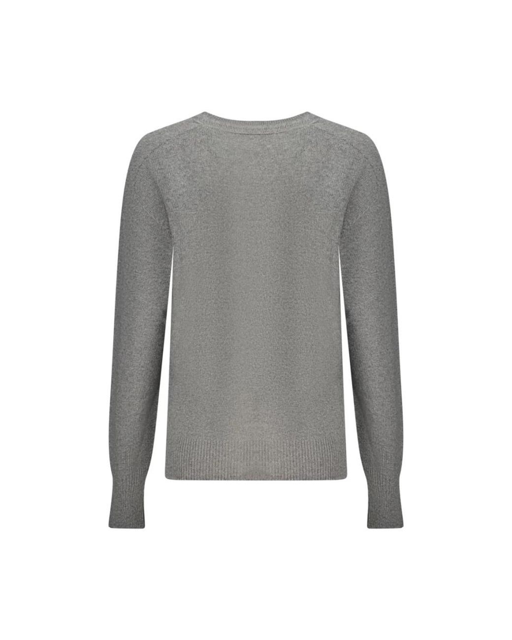 North Sails Gray V-Neck Knitwear