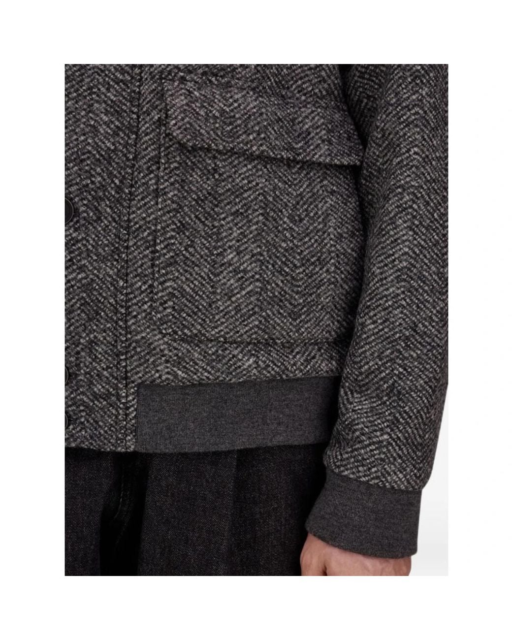 Light Jackets Herno de hombre de color Gray