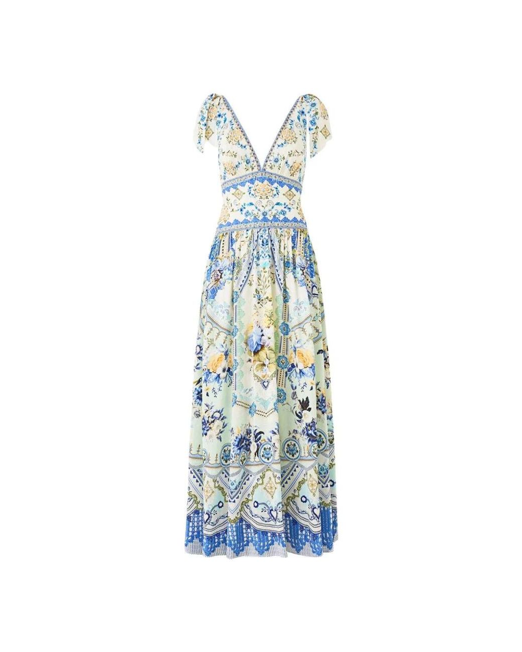 Camilla Blue Maxi Dresses
