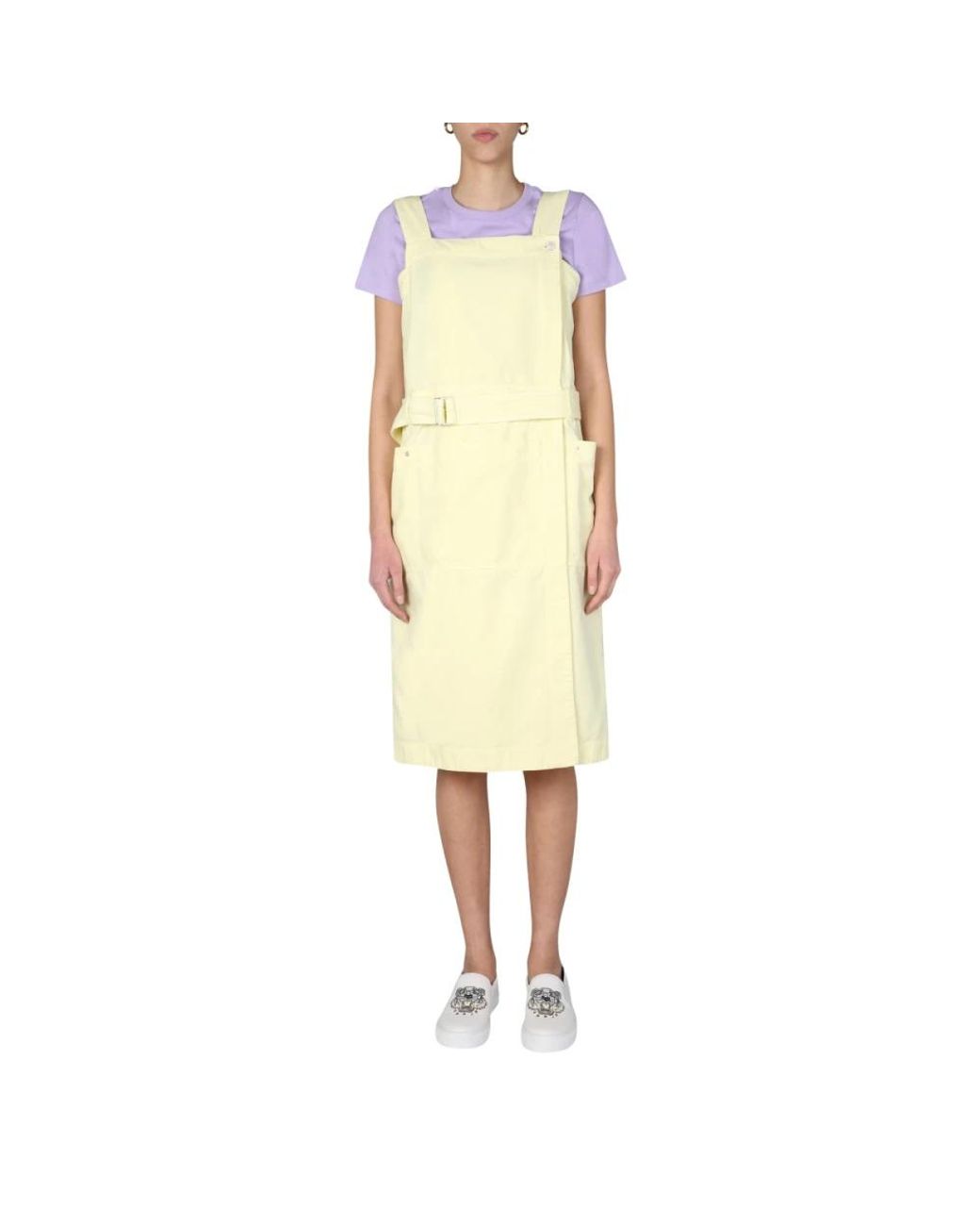 KENZO Yellow Midi Dresses