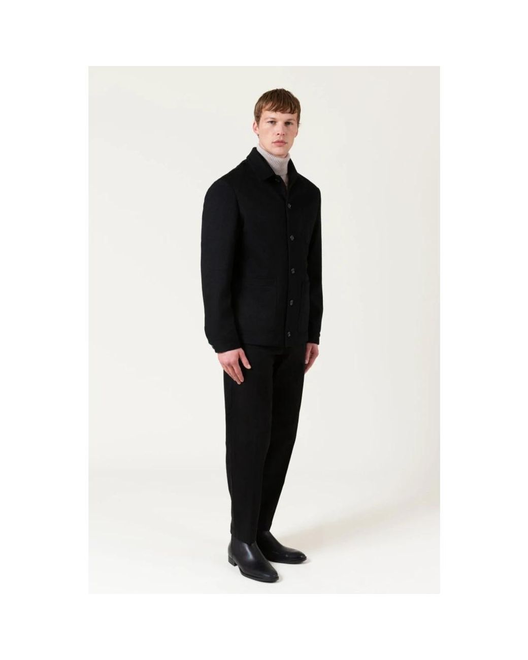 Light Jackets AUTORE de hombre de color Black