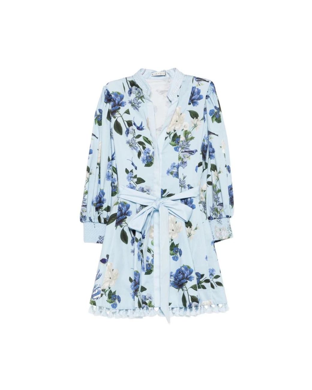 Alice + Olivia Blue Short Dresses