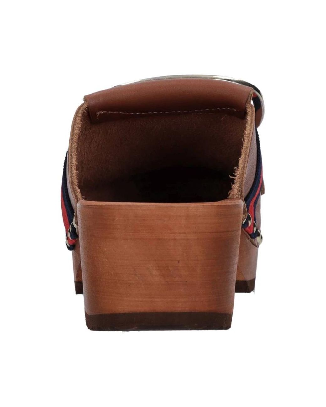 Jejia Brown Heeled Mules