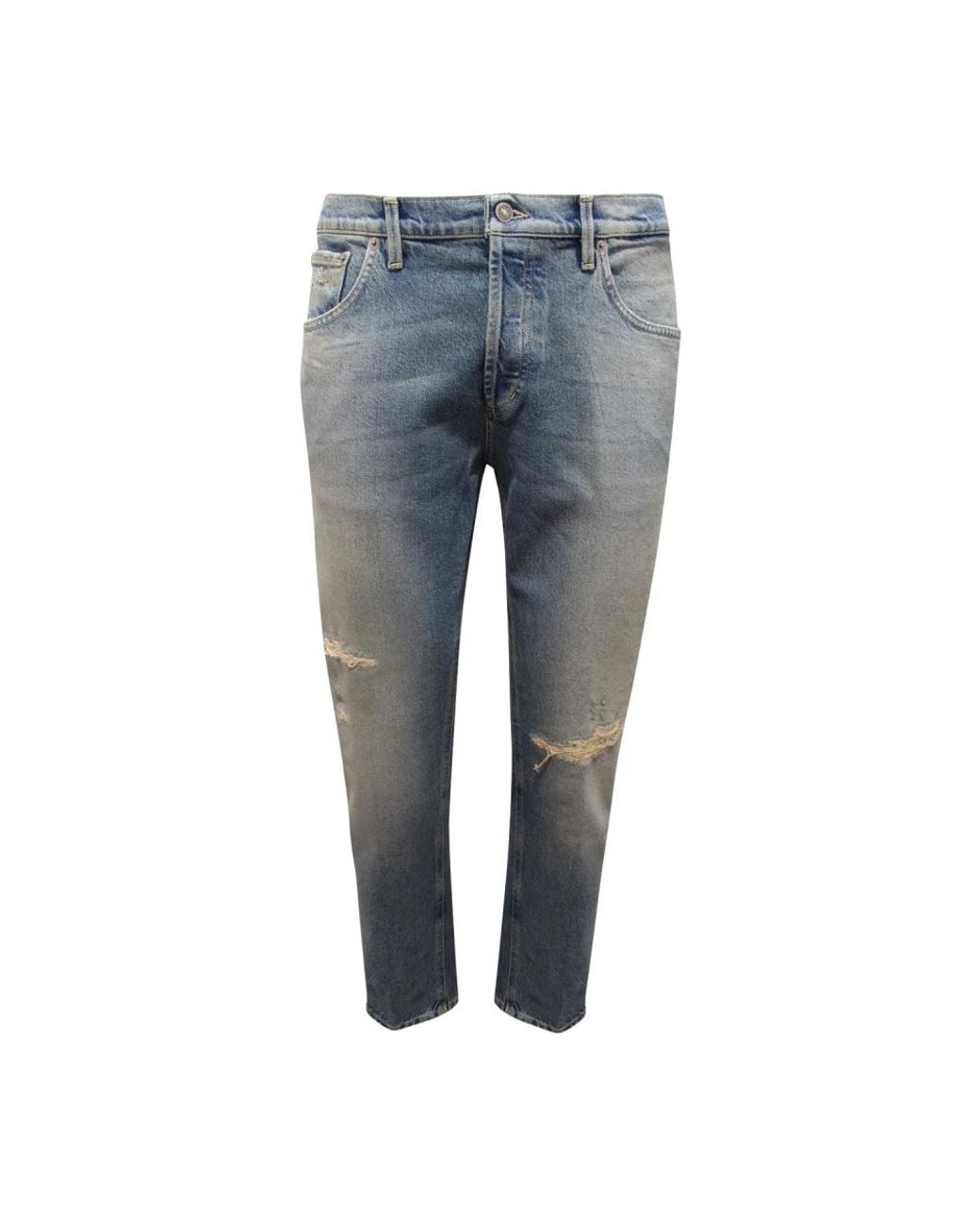 Dondup Blue Loose Fit Jeans for men