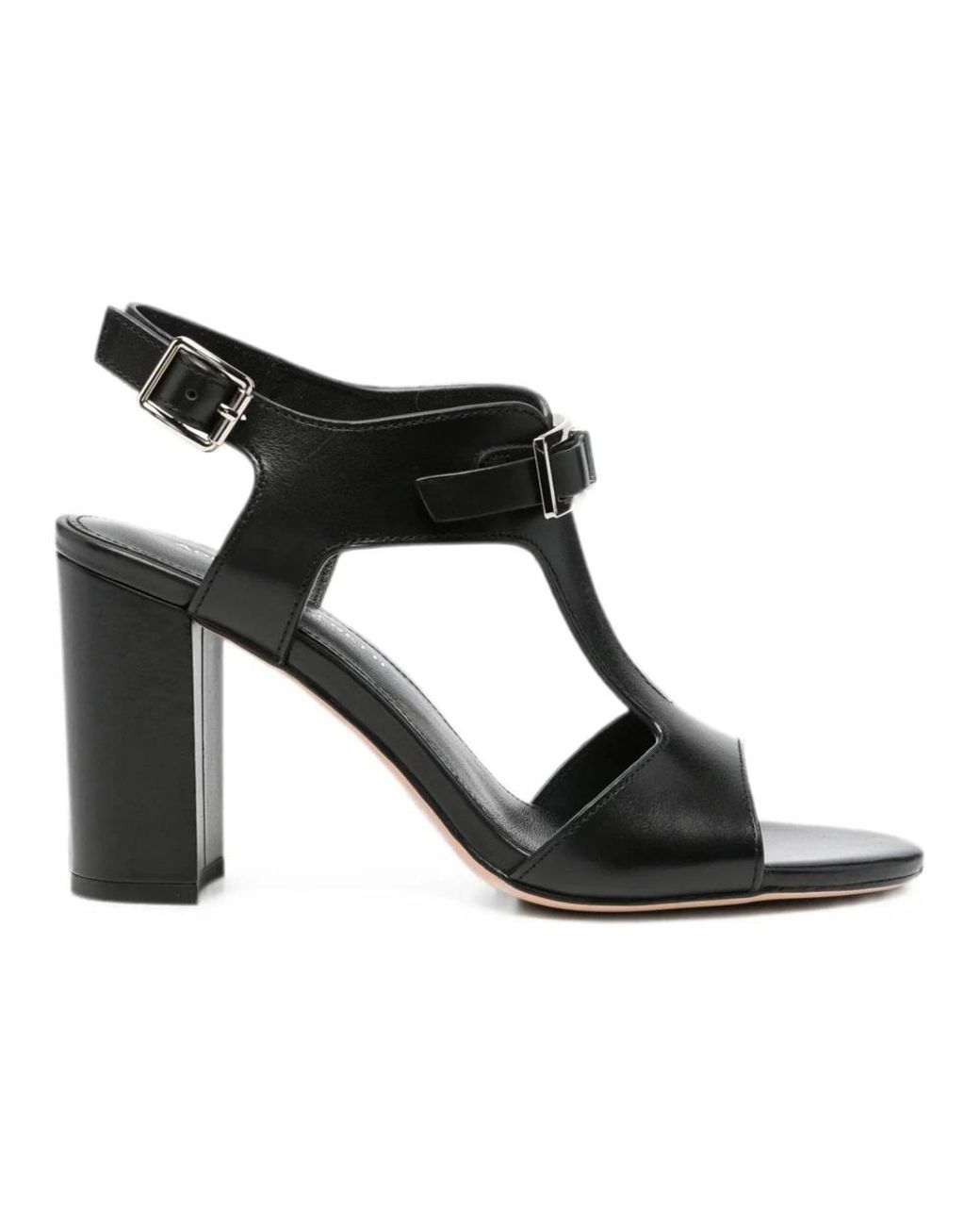 ADRIANNA FERETTI Black High Heel Sandals