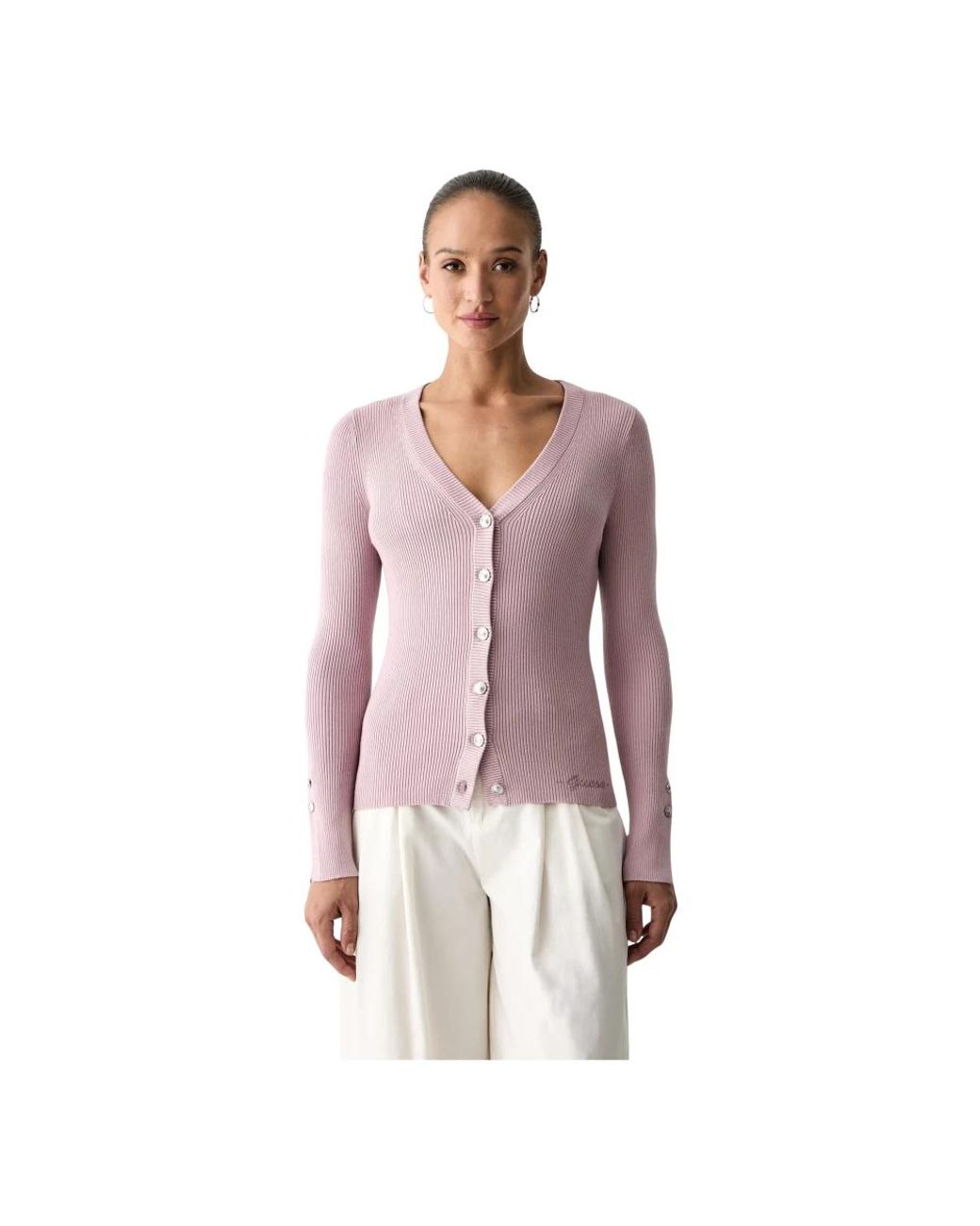 Cardigans Guess en coloris Purple
