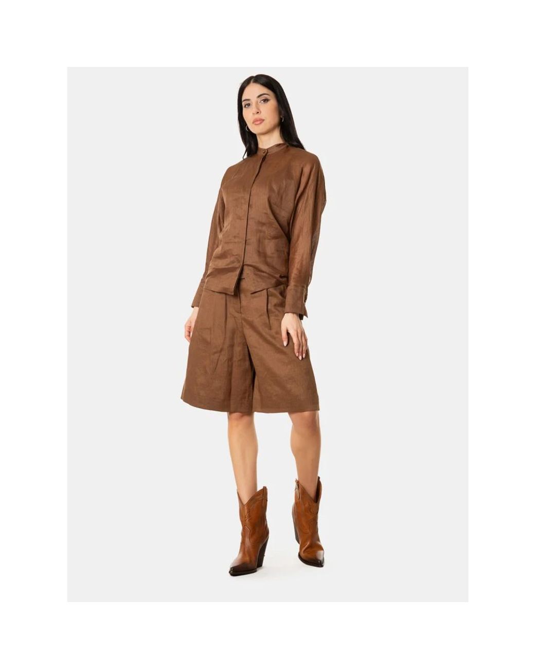 Shirts Max Mara en coloris Brown