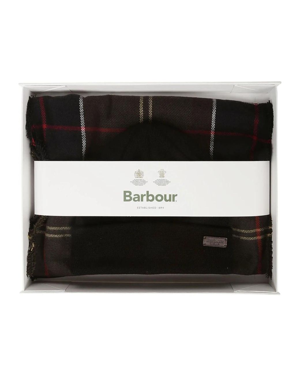 Barbour Black Beanies for men