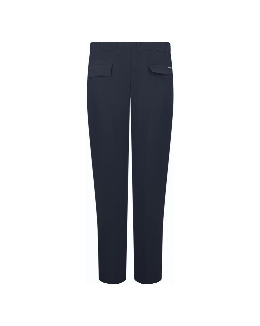 Herno Blue Slim-Fit Trousers for men