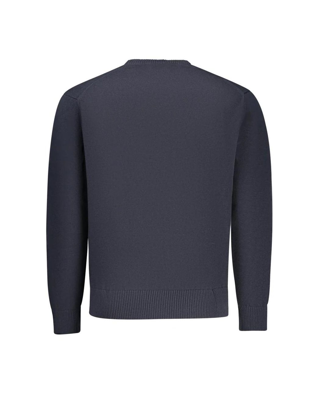 Guess Blue Round-Neck Knitwear for men