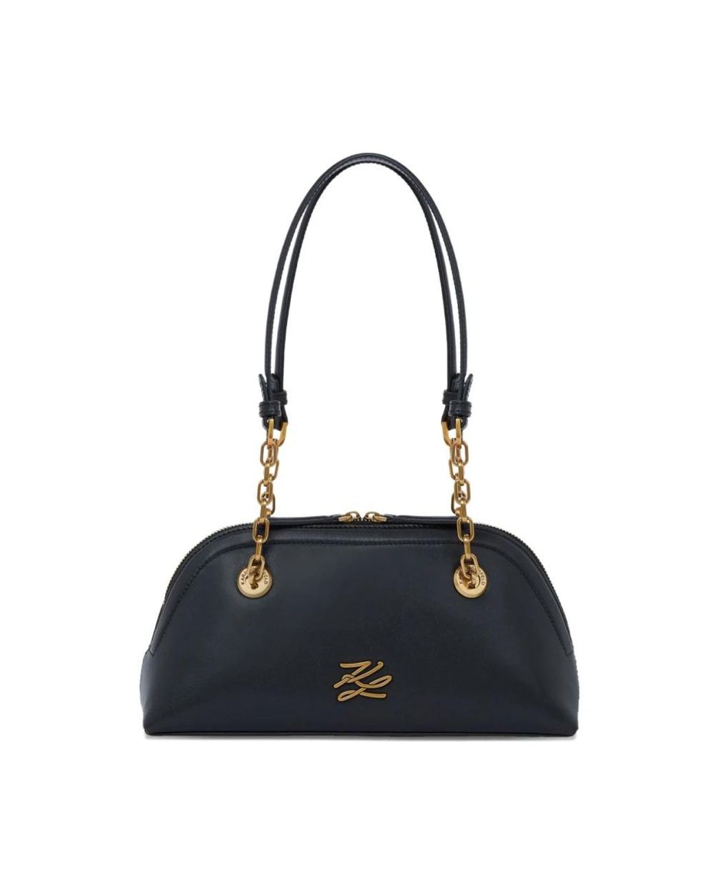 Karl Lagerfeld Blue Shoulder Bags