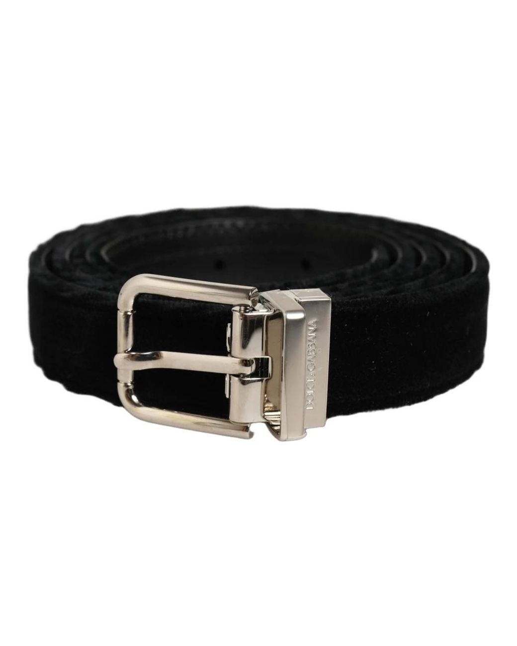 Dolce & Gabbana Black Belts