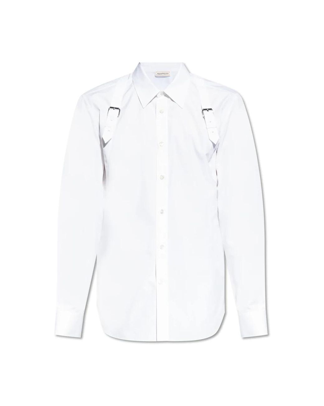 McQueen White Formal Shirts for men