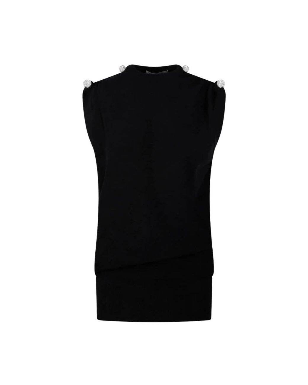 GIUSEPPE DI MORABITO Black Short Dresses