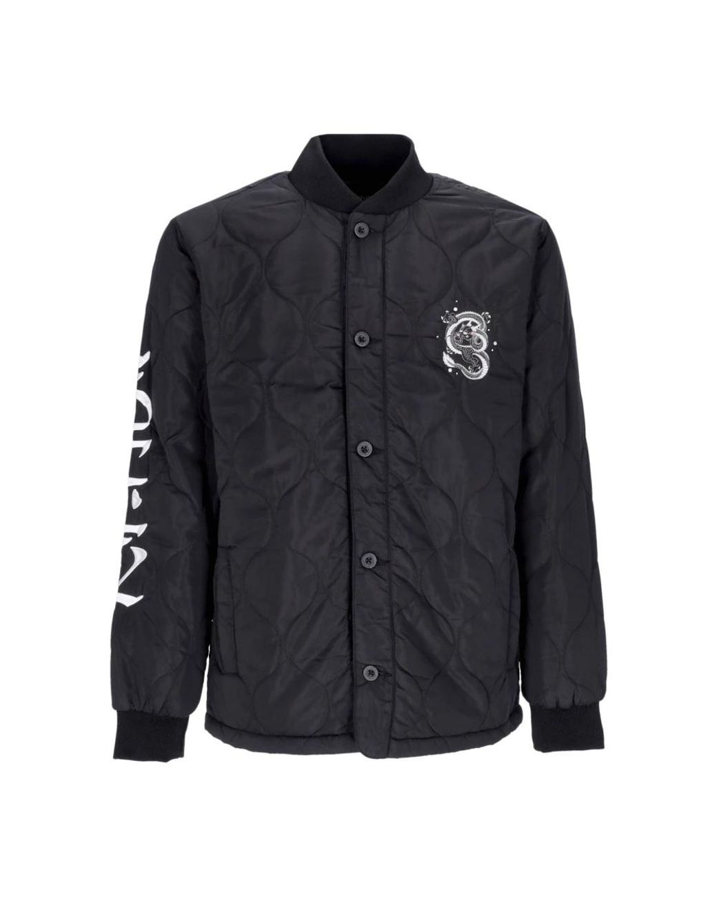 RIPNDIP Jassen ,Zwart ,Polyester Gewatteerde Bomberjack Zwart in het Blue voor heren