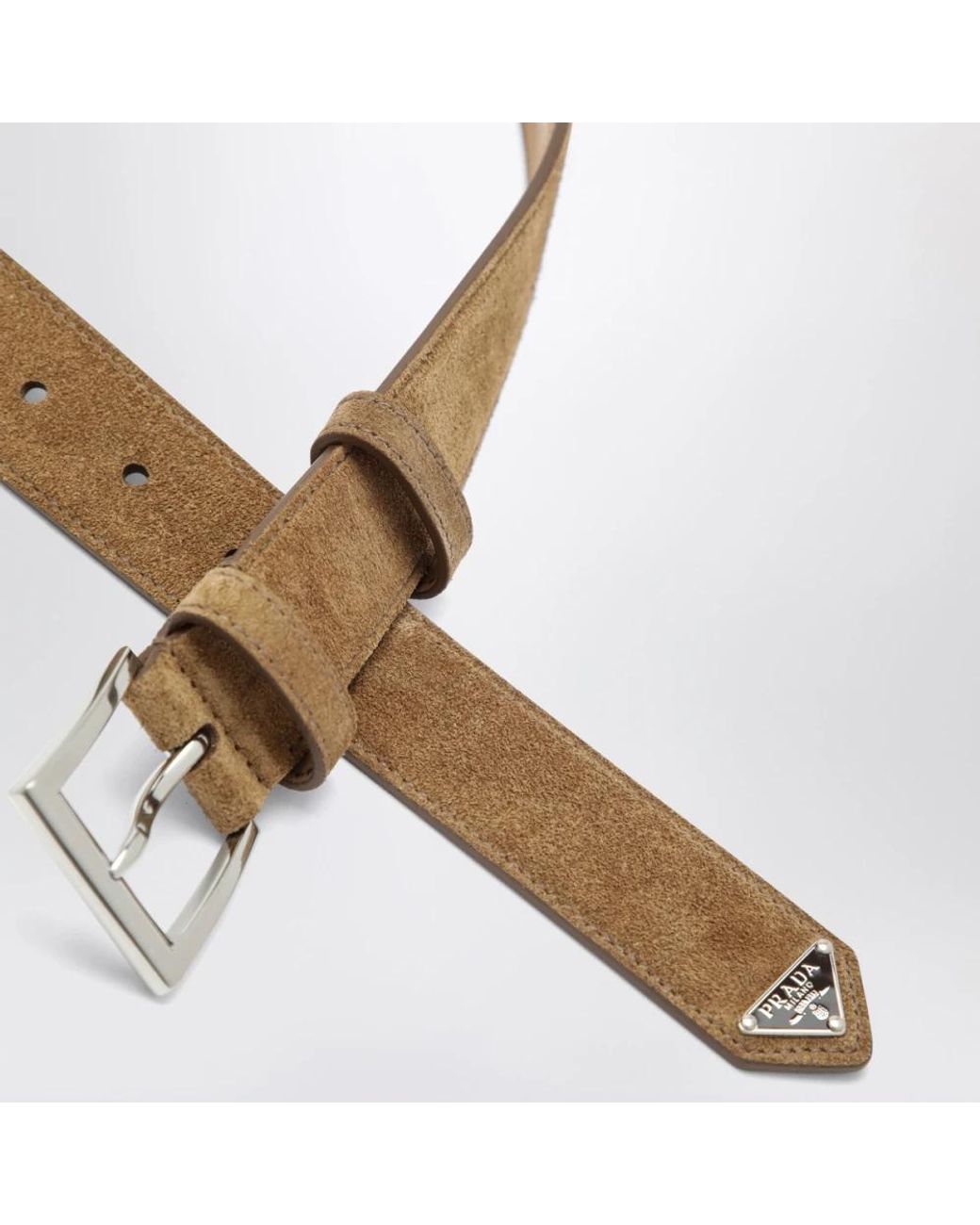 Prada Brown Belts for men