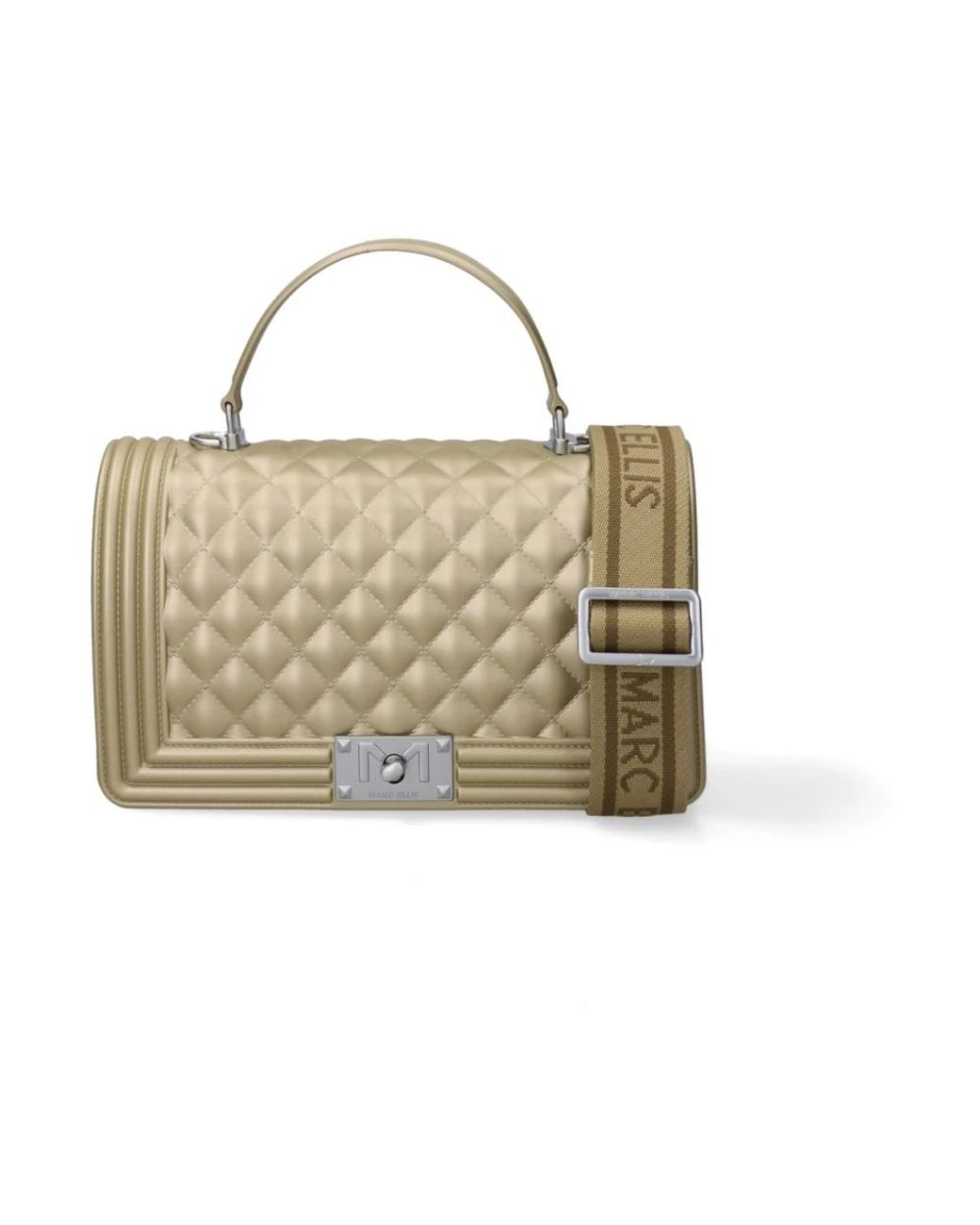 Marc Ellis Metallic Flat Square M 26
