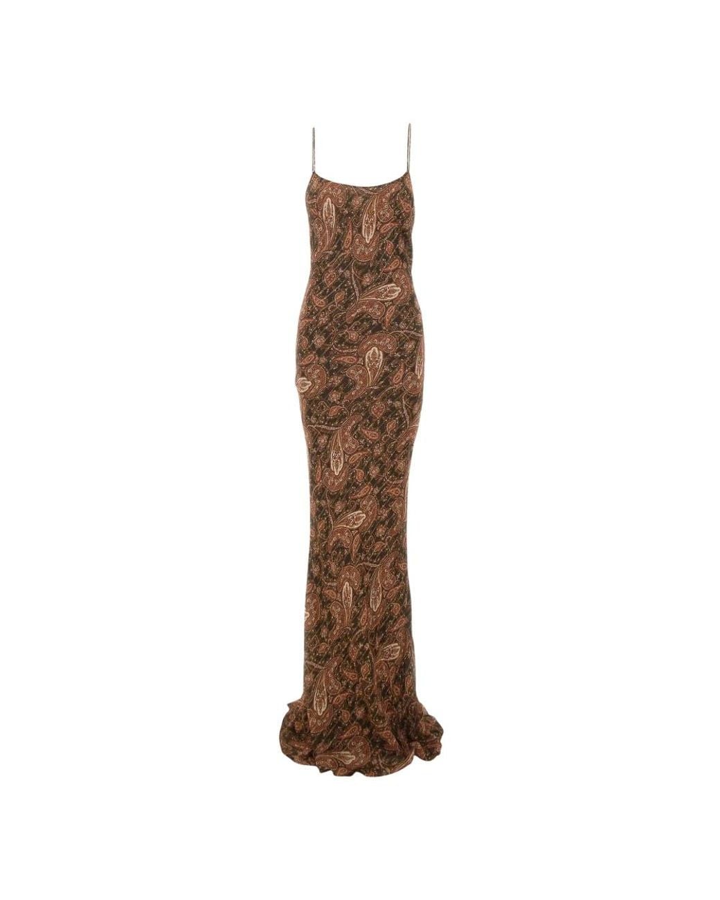 ANDAMANE Brown Maxi Dresses