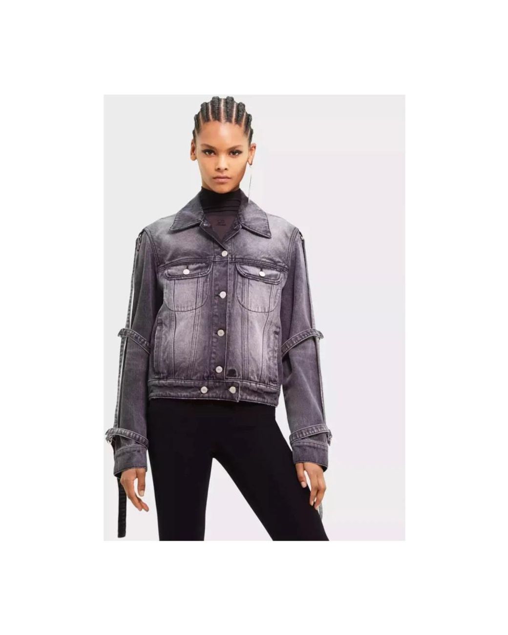 Courreges Gray Denim Jackets