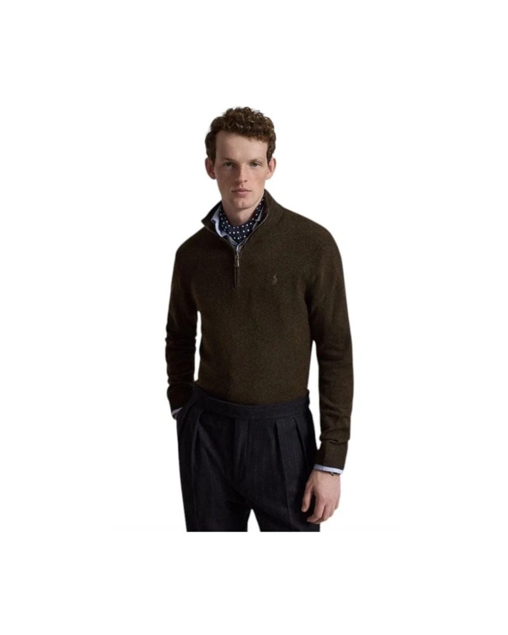 Polo Ralph Lauren Brown Round-Neck Knitwear for men
