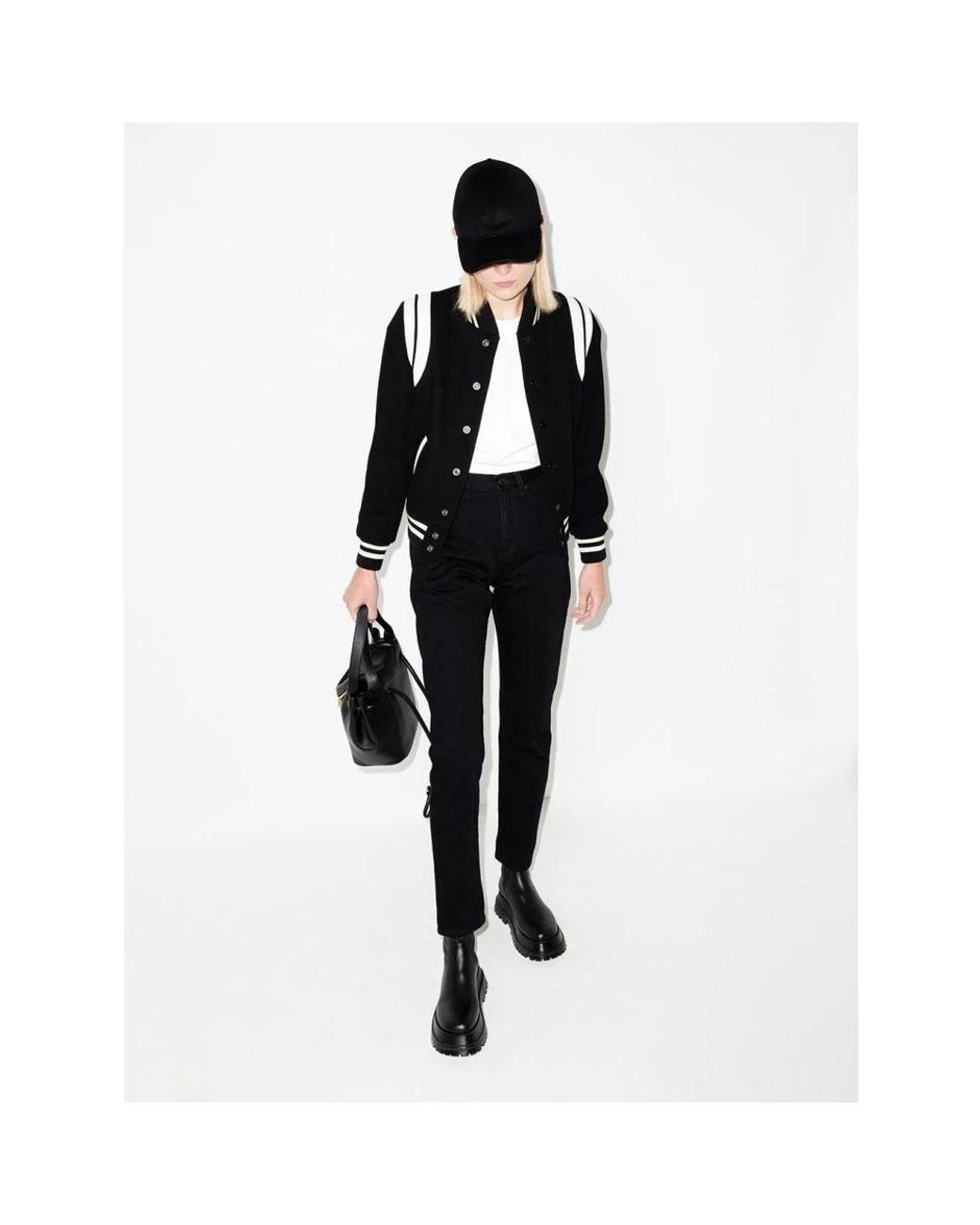 Bomber jackets Saint Laurent de color Black