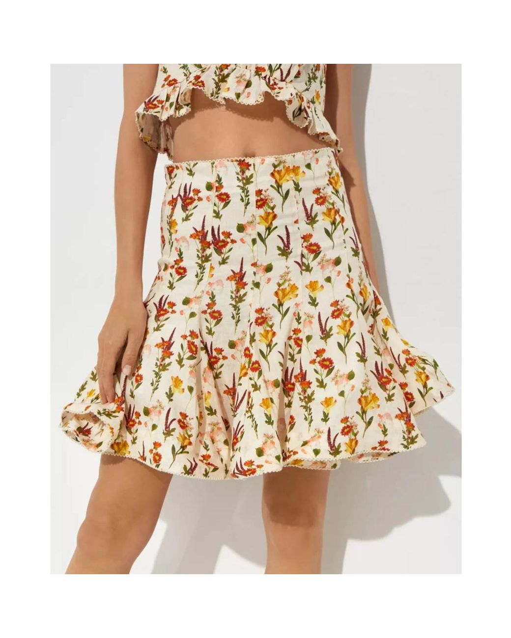 Agua Bendita Natural Short Skirts