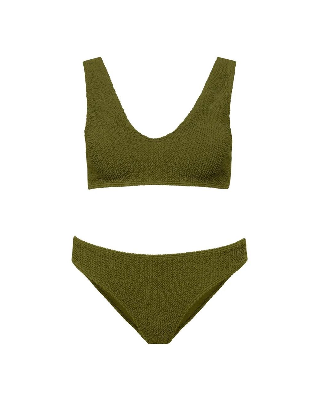 Sorbet Island Green Bikinis
