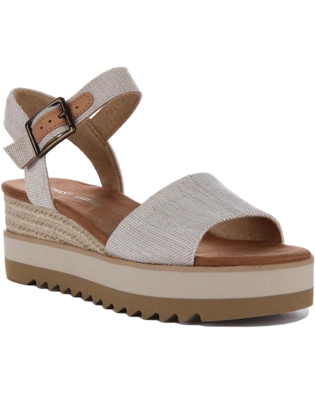 TOMS Gray Wedges