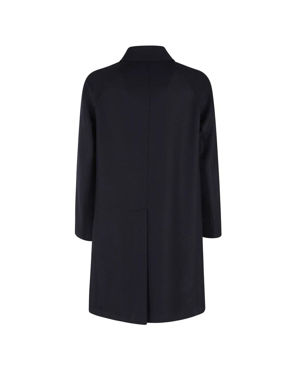 Santaniello Black Single-Breasted Coats for men