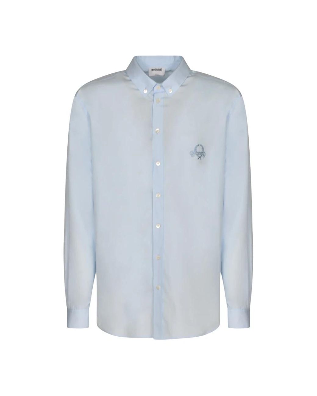 Moschino Blue Casual Shirts for men