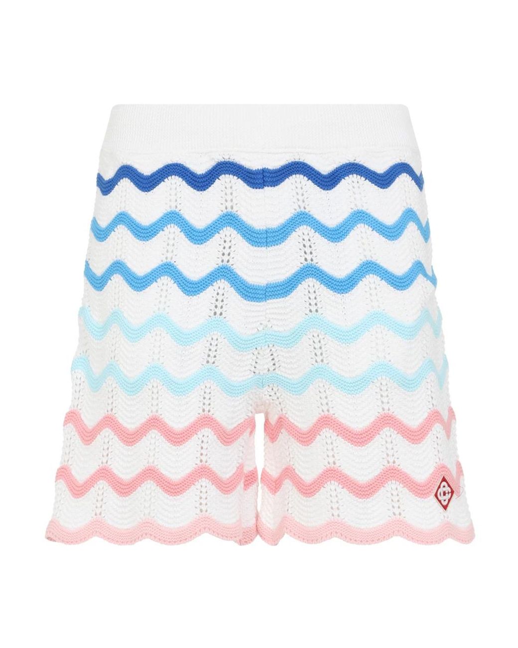 Casablanca Blue Short Shorts for men