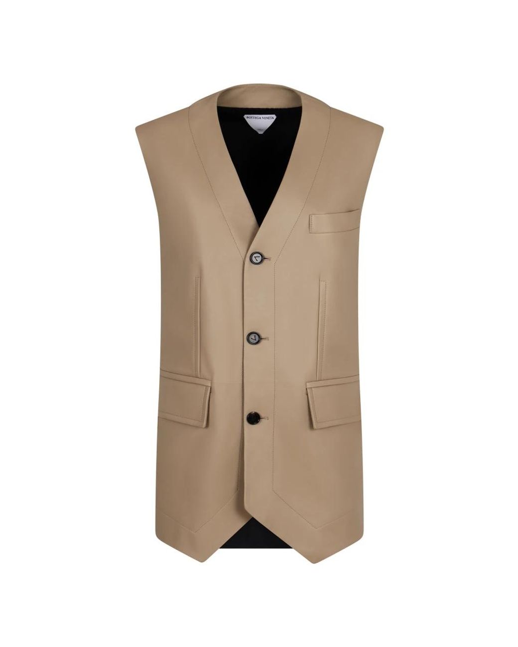 Bottega Veneta Brown Waistcoats