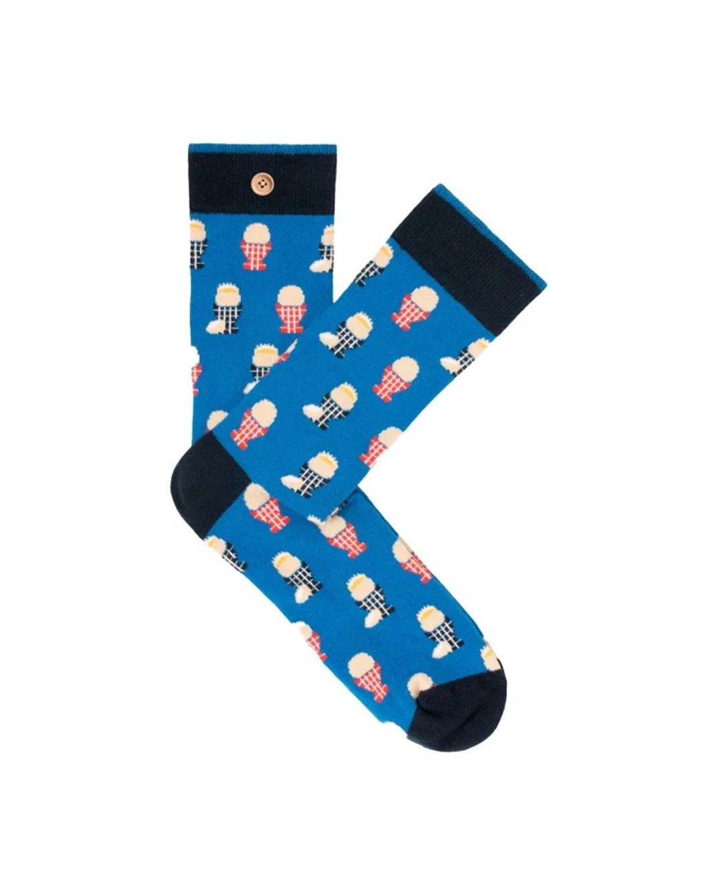 Cabaïa Ondergoed ,Blauw ,Katoen Socks in het Blue voor heren