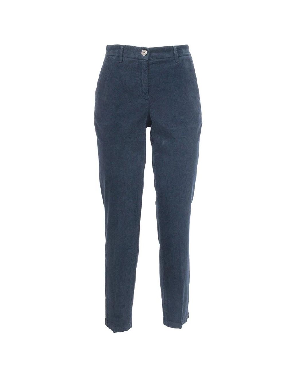 Jacob Cohen Blue Straight Trousers
