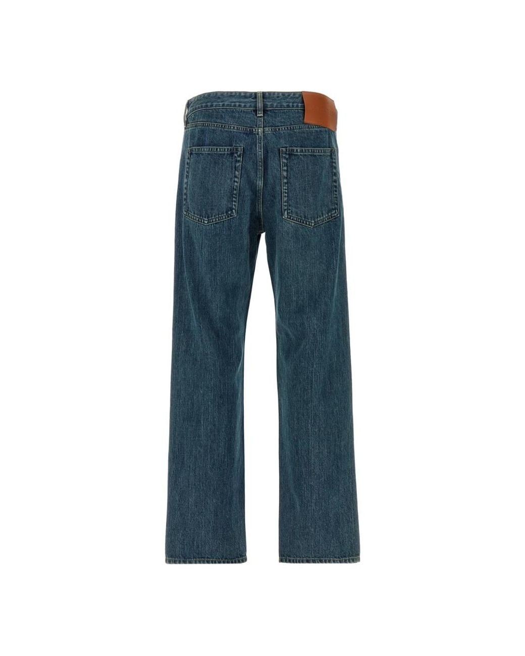 Jil Sander Blue Straight Fit Jeans for men