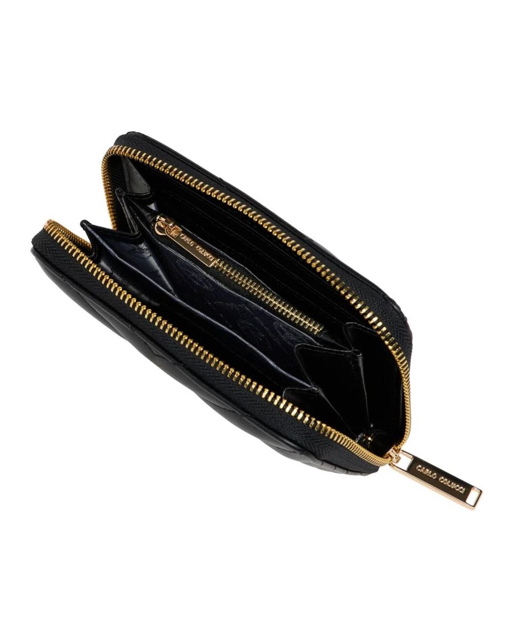 carlo colucci Black Compact Wallet